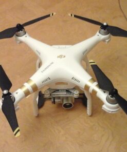 DJI Phantom 2 & 3 Series Carbon Fiber Reinforced Self-Tightening Propellers Props, 24 x 12.7cm, 2 Pack, Black with Yellow Stripes 15 61jL8L1jNAL