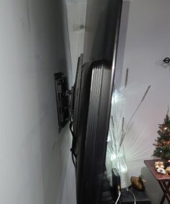 Mounting Dream TV Wall Mount for 32-65 Inch TV, TV Mount with Swivel and Tilt, Full Motion TV Bracket with Articulating Dual Arms, Fits 16inch Studs, Max VESA 400X400 mm, 99lbs, MD2380 32 61jLO baWQL