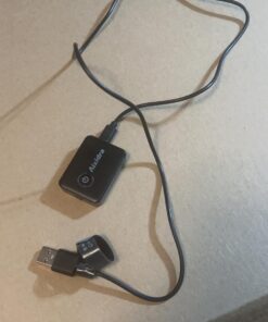 Aisidra Bluetooth Transmitter Receiver V5.0 Bluetooth Adapter for Audio, 2-in-1 Bluetooth AUX Adapter for TV/Car/PC/MP3 Player/Home Theater/Switch, Low Latency, Pairs 2 Devices Simultaneously Black 26 61jM6pqLtaL