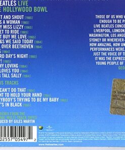 Beatles Live Hollywood Bowl Live At The Hollywood Bowl 6 61jMKO7dqdL