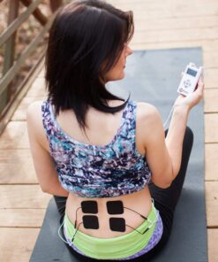 iReliev TENS + EMS Combination Unit Muscle Stimulator for Pain Relief & Arthritis & Muscle Strength - Treats Tired and Sore Muscles in Your Shoulders, Back, Ab's, Legs, Knee's and More 24 61jN53dhW1L