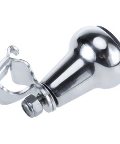 Amarine Made Aisi 316 Stainless Steel Marine Sport Boat Steering Wheel Knob with Plastic Cap, Maneuvering Knob - L 17 61jOPsWaryL