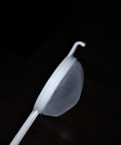 HIC Kitchen Double-Ear Fine Mesh Strainer, FDA Approved, BPA Free, 4-Inch,White 24 61jPyyw0fWL