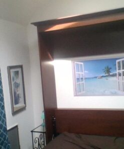 Large Removable Beach Sea 3D Window Decal Wall Sticker Home Decor Exotic Beach View Art Wallpaper Mural 20 61jQOnwCrOL