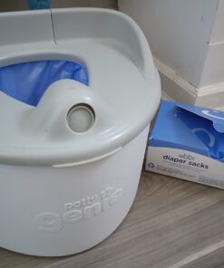 Ubbi Disposable Diaper Sacks, Lavender Scented, Easy-To-Tie Tabs, Diaper Disposal or Pet Waste Bags, 200 Count 45 61jQQy3 mYL