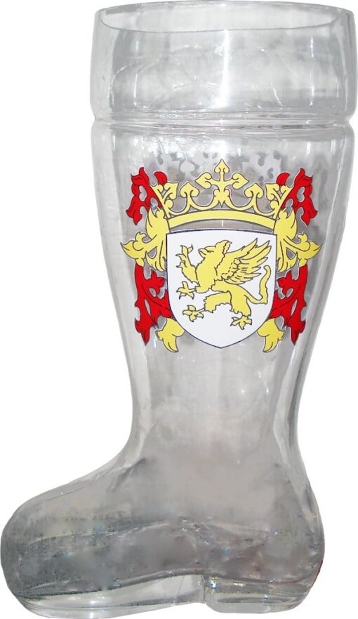 Glass Das Boot Beer Mug 2 Liter As Seen in Beerfest, Garden, Lawn, Maintenance