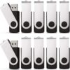 KEXIN 10 Pack 4GB Flash Drive Thumb Drive USB Stick 4G USB Drive Memory Stick with LED Indicator, USB 2.0 Black 21 61jQVNZTlL