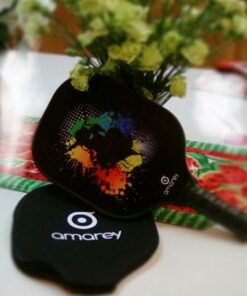 niupipo Pickleball Paddles, USAPA Approved Pro Graphite Pickleball Paddle/Paddles Set, Polypropylene Honeycomb Core, Cushion 4.72In Grip, Portable Bag/Paddle Cover, Lightweight Pickleball Racket black 38 61jQiiP3uL