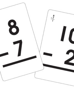Carson Dellosa - Math Flash Cards - Full Sets for Addition, Subtraction, Multiplication, Division, Fractions, Time & Money, 300+ Cards, Pre K - 3 16 61jQzKU0QL