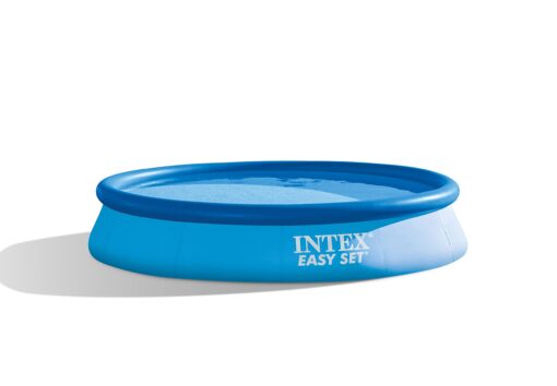 INTEX 28131EH Easy Set Inflatable Swimming Pool Set: 12ft x 30in – Includes 530 GPH Cartridge Filter Pump – Puncture-Resistant Material – 1485 Gallon Capacity – 23in Water Depth Above-Ground Pool