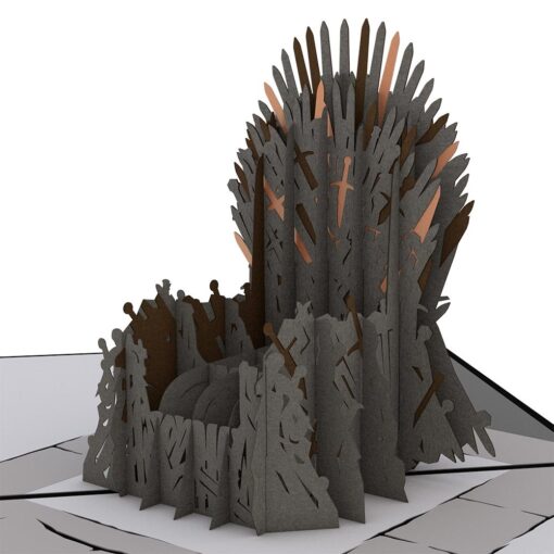 Lovepop The Iron Throne Game of Thrones Pop Up Card, 3D Card, Birthday Card, Father's Day Card, Greeting Card