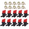 HIPA (Pack of 10) 1/4" Inline Fuel Cut off Shut Off Valve for 493960 494768 698183 Oregon 07-406 Compatible with John Deere AM36141 AM107340 Toro 54-3150 1-603770 32 61jVugnChL