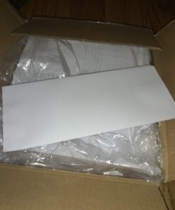 CREGEAR #10 Envelopes Self Seal Security Tinted Envelopes (600Ct) for Privacy & Business, Peel and Seal, NO Window, Letter Size 4-1/8 x 9-1/2 Inches, 24 LB,White 600 43 61jXJzq4XL