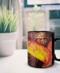 Morphing Mugs The Lord of the Rings The One Ring to Rule Them All Heat Reveal Ceramic Coffee Mug - 16 Ounces 13 61jZEqrYUWL