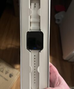 GABB Watch 3 Smart Watch for Kids - GPS Tracker, Safe Cell Phone, Talk/Text Ability, Parental Controls, No Social Media, SOS Button, Ages 6+, 30 Activation Fee Silver 27 61jZZW5 23L