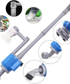 UPETTOOLS Aquarium Gravel Cleaner - Electric Automatic Removable Vacuum Water Changer Sand Algae Cleaner Filter Changer 110V/28W 28 61jZcsk1zUL