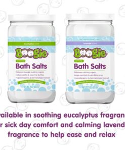 Kids Bath Salts by The Makers of Boogie Wipes, Boogie Fizzies, Calming Bath Salts, Naturally Derived, Made with Natural Essential Oils, Eucalyptus, 15 oz, Pack of 1 15.00 Ounce (Pack of 1) 11 61ja9zaG5mL