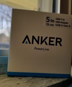 Anker USB-C to USB 3.1 Adapter, USB-C Male to USB-A Female, Uses USB OTG Technology, Compatible with Samsung Galaxy Note 8, S8 S8+ S9, iPad Pro 2018, Nexus 6P 5X, LG V20 G5 and More Upgrade_Black 41 61jaRi2zXyL