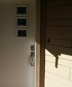 SadoTech Wireless Doorbells for Home, Apartments, Businesses, Classrooms, etc. - 1 Door Bell Ringer & 1 Plug-In Chime Receiver, Battery Operated, Easy-to-Use, Wireless Doorbell w/LED Flash, Gray 28 61jaZFE7 QL