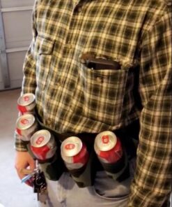 EZ DRINKER Beer & Soda Can Holster Belt 6 Pack Camouflage 22 61jbKi5DYzL 1