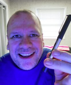 Rollerball Pen Fine Point Pens: 16 Pack 0.5mm Black Gel Liquid Ink Pens Extra Thin Fine Tip Pens, Rolling Ball Point Writing Pens for Note Taking, Signature, Journal, Office/Stationary Supplies 39 61jd99bAL