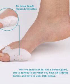 Flyen Bunion Corrector for Women and Men Bunion Pain Relief Protector Sleeves Kit - Relief Pain in Hallux Valgus, Big Toe Spacer Separators Brace Straighteners Splint 1 32 61jdjGPPtAL