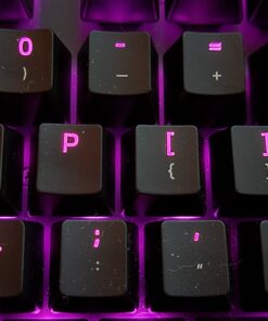 Razer Huntsman Elite Gaming Keyboard: Fast Keyboard Switches - Clicky Optical Switches - Chroma RGB Lighting - Magnetic Plush Wrist Rest - Dedicated Media Keys & Dial - Classic Black 32 61jeLY5rMgL