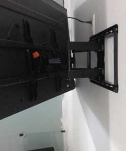 Perlegear UL Listed Full Motion TV Wall Mount for 42-85 inch TVs up to 132 lbs, TV Mount with Dual Articulating Arms, Tool-Free Tilt, Swivel, Extension, Leveling, Max VESA 600x400mm, 16" Studs, PGLF8 37 61jenE3564L