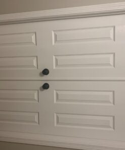 Schlage F40 GEO 622 Georgian Door Knob, Bed & Bath Privacy Lock, Matte Black 25 61jgEm4uvlL