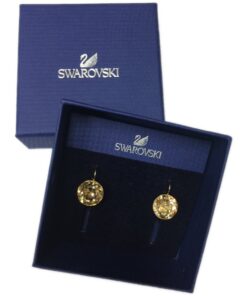 Alternative view of Swarovski Bella Pierced Earrings Gold One Size