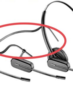 Plantronics - CS540 Wireless DECT Headset (Poly) - Single Ear (Mono) Convertible (3 wearing styles) - Connects to Desk Phone - Noise Canceling Microphone 2011 Version 31 61jjg5xR5LL