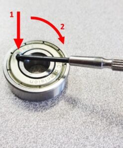 VXB 608ZZ Set of 8 Skateboard Bearing 608Z Shielded Ball Bearings 31 61jjyFdBdgL