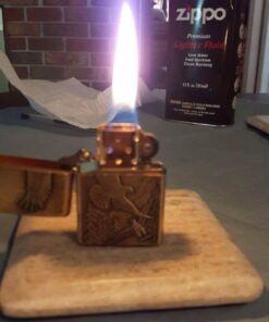 Zippo Eagle Lighters Brushed Brass 31 61jn4a4N1L