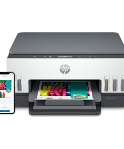 HP Smart -Tank 6001 Wireless Cartridge-Free all in one printer, this ink -tank printer comes with up to 2 years of ink included, with mobile print, scan, copy (2H0B9A) 60 61jnnyllML