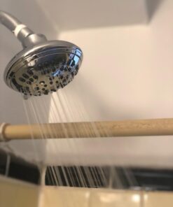 6 Function Adjustable Luxury Shower Head - High Pressure Boosting, Wall Mount, Bathroom Showerhead For Low Flow Showers, 2.5 GPM - Chrome 30 61jnozppkUL