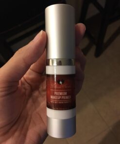 Premium Foundation Makeup Primer- anti aging fine lines wrinkles & pore minimizer primer - Enriched with Vitamin A C & E for flawless skin- Waterproof makeup base - Made in The USA 36 61jotBS6wL