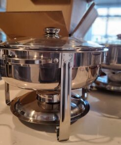 NUCU-Vollrath Home Food Chafer, 4-Quart, Polished Stainless Steel 32 61jqznj0KlL