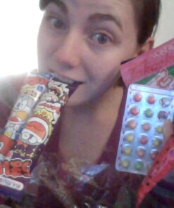 Assorted Japanese Junk Food Snack "Dagashi" Economical 34 Packs of 27 Types Assorted 34 Piece Set 52 61jrk1MLQyL