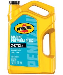 Pennzoil 550045220 1 Gallon Marine Premium Plus (Outboard 2 Cycle 1 gal. jug) New Packaging