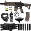Maddog Tippmann TMC MAGFED Titanium Paintball Gun Starter Package Tan CO2 Package 37 61jsxjcd9dL