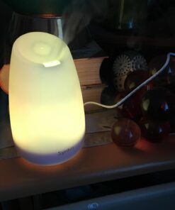 Syntus 150ML Essential Oil Diffuser Ultrasonic Aromatherapy Diffusers with Adjustable Mist Mode and Waterless Auto Shut-Off for Home Office 40 61jt UrWjQL