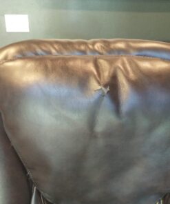 Serta® Smart Layers™ Hensley Big & Tall Ergonomic Bonded Leather High-Back Chair, Roasted Chestnut/Satin Nickel 26 61jv3jwlML