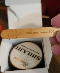 Shilajit Pure Himalayan Organic Shilajit Resin - 600mg Maximum Potency Natural Organic Shilajit Resin with 85+ Trace Minerals & Fulvic Acid for Energy, Immune Support, 30 Grams (1 Pack) 50.0 Servings (Pack of 1) 36 61jvtsAN7IL