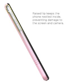 Alternative view of iPhone 8 Plus Case, iPhone 7 Plus Case, Slim Shock-absorbing Modern Slim Non-slip Grip Cell Phone Cases for Apple iPhone 7/8 Plus (Pink) Pink