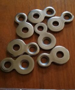 Knape & Vogt 1547STL Desk Top Fastener, 12 Gauge, Bag of 20 20 61jx86NrSCL 1