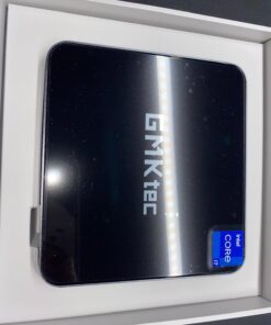 GMKtec Mini PC Windows 11 Pro Intel Core i7-11390H (Turbo 5.0 GHz) 32GB DDR4 1TB SSD Desktop Mini Computers WiFi 6, BT 5.2, DP, HDMI, RJ45 2.5G, USB3.2, Black 19 61jxDkEt7lL