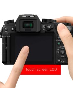 Panasonic LUMIX G7 4K Mirrorless Camera, with 14-140mm Power O.I.S. Lens, 16 Megapixels, 3 Inch Touch LCD, DMC-G7HK (USA BLACK) 30 61jxlOy wL