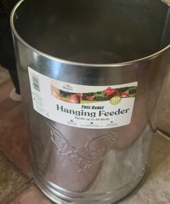 Harris Farms Poultry Feeder | Manna Pro Chicken Feed, Free Range Hanging Chicken Feeder, Chicken Feeders Galvanized | 30 Pounds 30 lb 11 61jyIp6tpvL