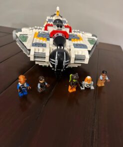LEGO Star Wars: Ahsoka Ghost & Phantom II 75357 Playset Inspired by The Ahsoka Series, Featuring 2 Buildable Starships and 5 Star Wars Figures Including Jacen Syndulla and Chopper 71 61jyIwuhijL 1
