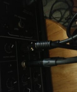 Monoprice XLR Male to 1/4-Inch TRS Male Cable - Molded Strain Relief Boots, Gold Plated, 16AWG, 3 Feet, Black - Premier Series 3ft 9 61jyYS3b3L